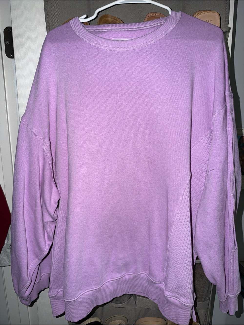 aerie Lavender Crewneck Sweatshirt